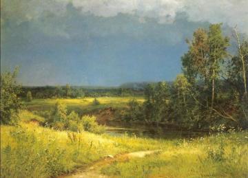 Before A Thunderstorm Artwork by Ivan Ivanovich Shishkin