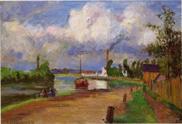 Landscape of the Oise Artwork by Camille Pissarro