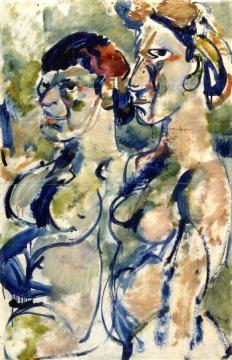 Whores Artwork by Georges Rouault
