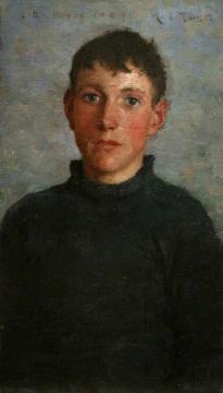 Jack Rolling Artwork by Henry Scott Tuke