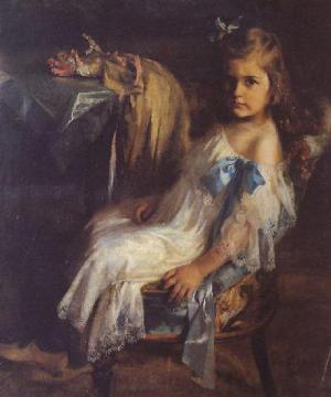 Niaa Sentada Artwork by Julio Vila Prades