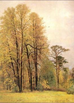 Autumn Artwork by Ivan Ivanovich Shishkin