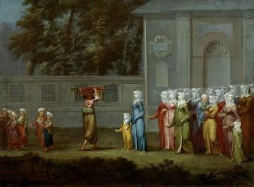 The First Day Of School Artwork by Jean Baptiste Vanmour