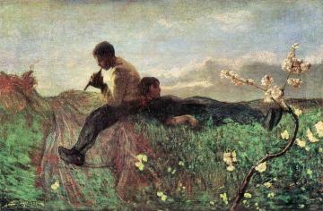 Idyll Artwork by Giovanni Segantini