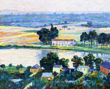 The Edge Of The Woods At La Roche-guyon Artwork by Auguste Herbin