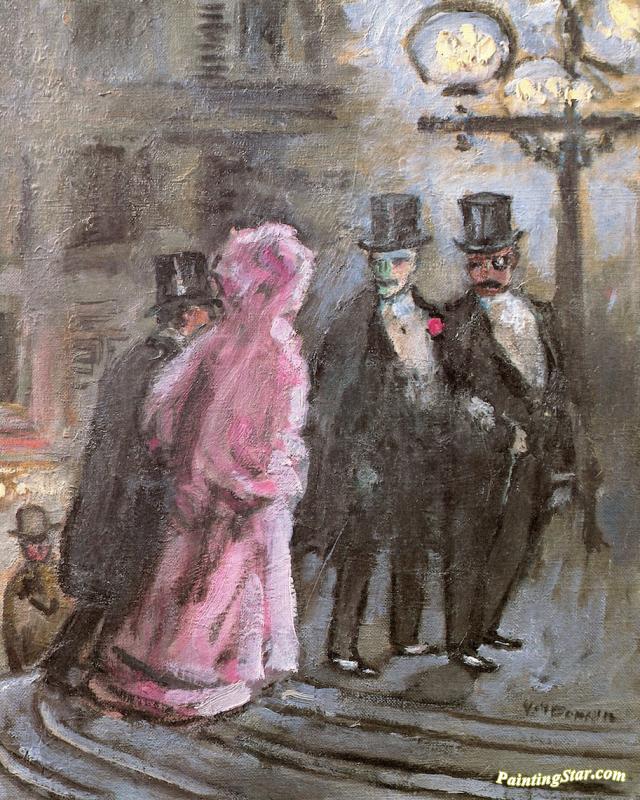 Revelers Artwork by Kees Van Dongen