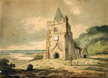 An Old Church Artwork by Joseph Mallord William Turner