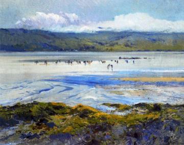 Marisqueros Artwork by Eliseo Meifren i Roig