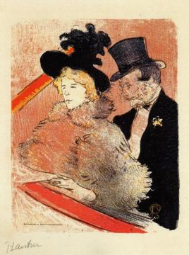 At The Concert Artwork by Henri de Toulouse-Lautrec