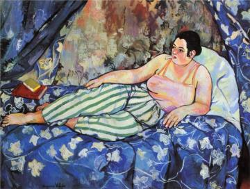 The Blue Room Artwork by Suzanne Valadon