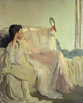 The Eastern Gown Artwork by Sir William Orpen