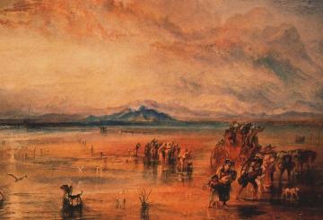 Lancaster Sands Artwork by Joseph Mallord William Turner