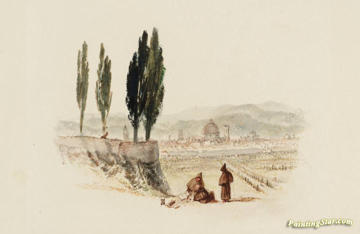 Rogers's 'Italy' - Florence Artwork by Joseph Mallord William Turner