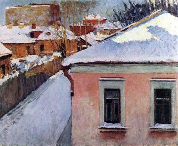 Corner Of Moscow Artwork by Igor Grabar