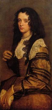 A Young Lady Artwork by Diego Velazquez