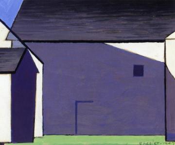 Barn Abstraction Artwork by Charles Sheeler
