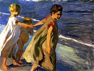 Summer (study) Artwork by Joaquin Sorolla y Bastida