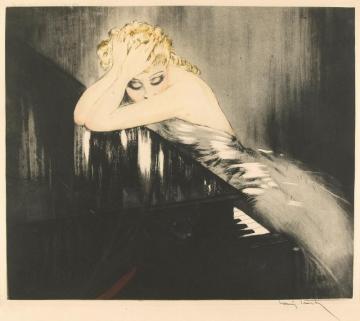 The Waltz Dream Artwork by Louis Icart