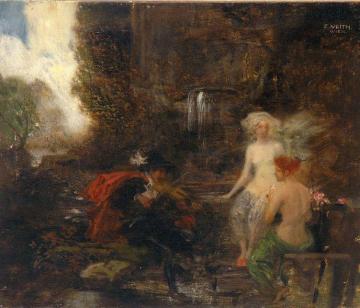 The Violin Artwork by Eduard Veith