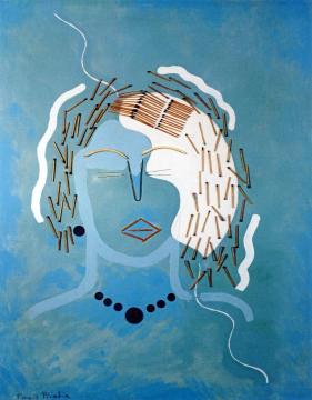 Woman with Matches Artwork by Francis Picabia