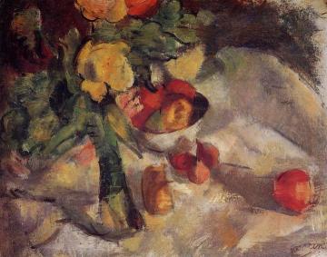 Still Life with Fruit Artwork by Jules Pascin