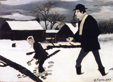 Abe Lincoln, The Good Samaritan Artwork by Horace Pippin