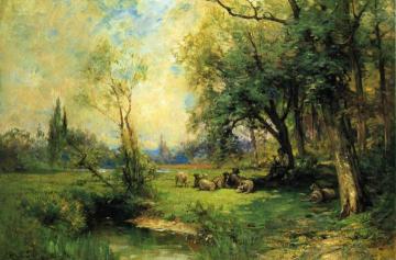 Green Pastures and Still Waters Artwork by George Henry Smillie