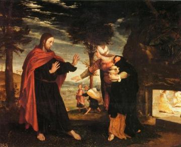 Noli Me Tangere Artwork by Hans Holbein the Younger