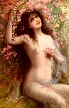 Among The Blossoms Artwork by Emile Vernon