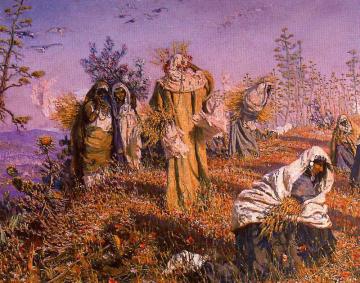 Las Espigadoras De Jericó Artwork by Antonio Muñoz Degrain