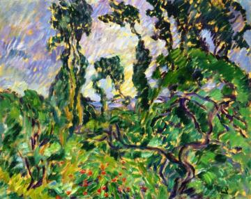 Trees In Normandy Artwork by Louis Valtat