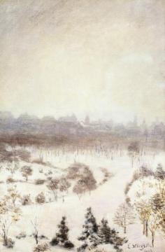 Central Park Artwork by Edward Stieglitz