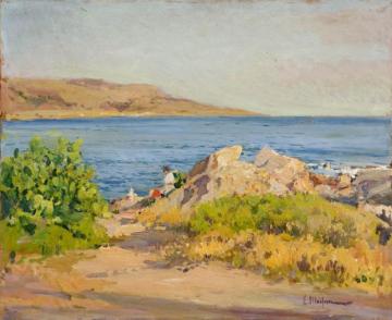 Paisaje De Costa Artwork by Eliseo Meifren i Roig