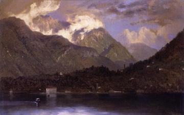 Lake Como Artwork by John Ferguson Weir
