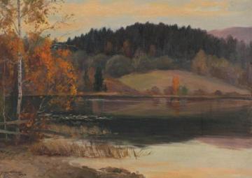 Landscape with Water (Landskap med vann) Artwork by Andreas Singdahlsen