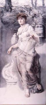 The Tangled Skein Artwork by Anthony Frederick Sandys