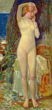 The Nymph of Beryl Gorge Artwork by Frederick Childe Hassam