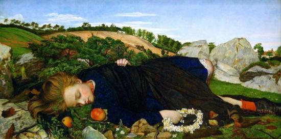 Robins Of Modern Times Artwork by John Roddam Spencer Stanhope