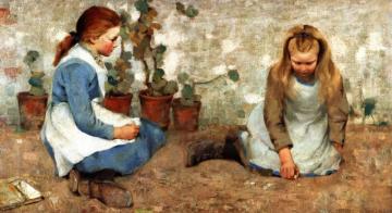 Playmates Artwork by George Henry