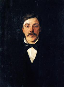 Karl Trübner, The Artist's Brother Artwork by Wilhelm Trübner