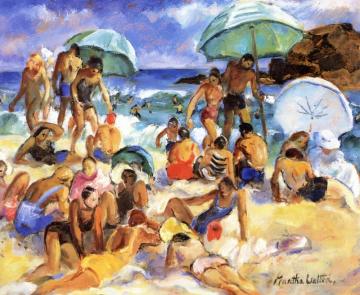 The Bathers Artwork by Martha Walter