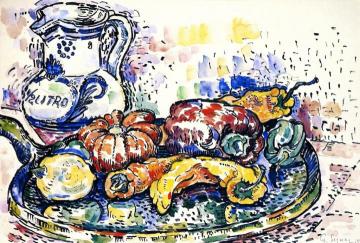 Still LIfe with Pitcher Artwork by Paul Signac