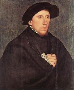 Portrait of Henry Howard, the Earl of Surrey Artwork by Hans Holbein the Younger