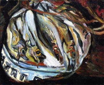 Still Life With Fish Artwork by Chaim Soutine