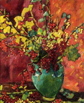 Green Jugs With Currants Artwork by Louis Valtat