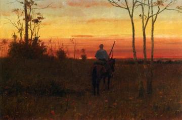 The Mounted Sentry Artwork by Julian Scott