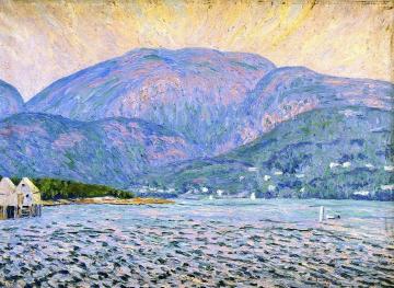 Green Mountain, Mount Desert Artwork by Allen Tucker