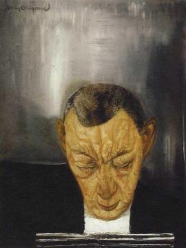 Portrait Of Composer Rachmaninov Artwork by Boris Grigoriev