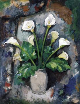 Arum Lilies Artwork by Kees Van Dongen