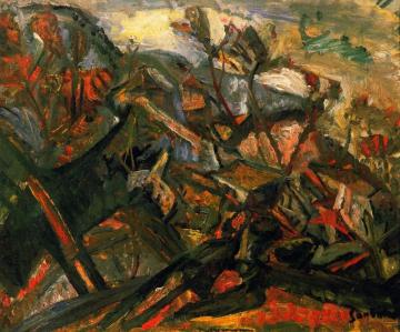 Céret Landscape Artwork by Chaim Soutine